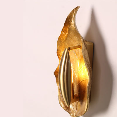 Modern Leaf Wall Light Contemporary Style Home Decoration Lighting