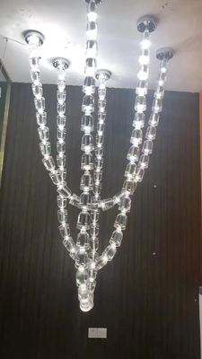 Hotel Lobby Villa Staircase Custom Project Chain Chandelier Custom LED Pendant Lamp