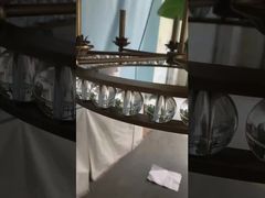 Yaratıcı Uçan Tabak Dekorasyon Yatak odası Yatak tarafı LED Pendant Lamp Modern Altın Yemek odası bar LED P