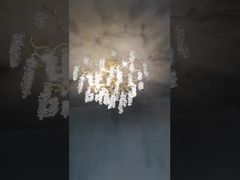 Daha Yakından Bakış: G9 Petal Kolye Tavan Lambası Çok Boyutlu Seramik Çiçek Kolye Lamba 85V - 265V