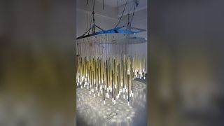 Özelleştirilmiş Okyanus Temalı Balık Lambası Tavan Avize Sanat Galerileri Toplantı Salonu Demosunu Görüntüleyin