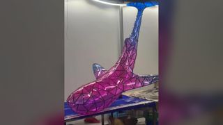 Alabaster Mermer Kolye Işık Orta Boy Lüks Pirinç Tavan Armatürü