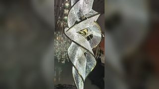 Fuaye ve Merdiven İçin Özelleştirilmiş İskandinav Tarzı Dairesel Aydınlatma Kaymaktaşı Modern Sarkıt Işık
