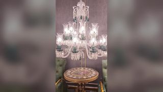 LED E14 Tavan Kristal Mum Avize Lamba Su Geçirmez Kire Dayanıklı