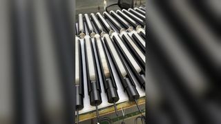 Lüks Altın Cam Yaprak Avize