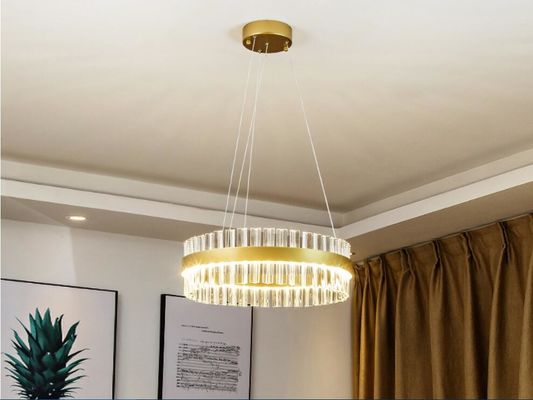 ROHS Yemek Odası Lüks LED Tavan Armatürleri Elektroliz Donanım Gövdesi