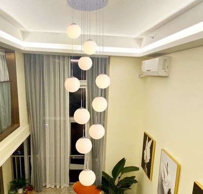Ordic Cam Top Küme Modern Avizeler Sarkıt Işıklar E27 ODM