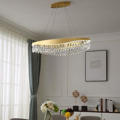Kapalı Lobi Lüks Led Tavan Işıkları Sarkıt Dia40cm Dia80cm 1100lm