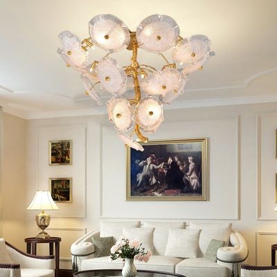 ODM High End Sarkıt Işıklar Kişilik Lotus Yaprağı Avize