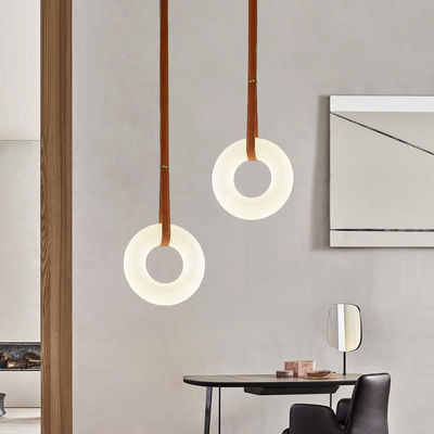 Temiz Doğal Mermer Merdiven Modern Pendant Işıkları Koltuk 3000K 6000K
