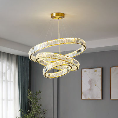 5-30m2 Modern Led Kristal Avize Tavan Işığı Kısılabilir