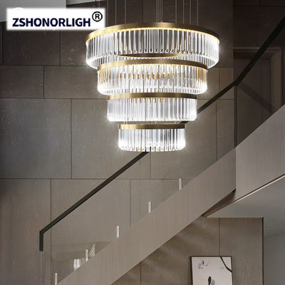 Renk Sıcaklığı Ayarlanabilir Özelliği ile 3000K 4000K Modern Kristal Avize