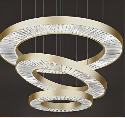 Düzenlenebilir Modern Dairesel Yüzük Özel Şamdan 50cm / 19.7 inç