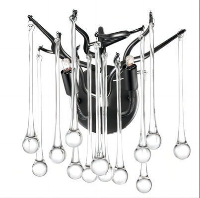 W8053 Altın Kristal Modern Duvar Lampası İç Dekorasyon