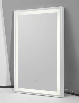 Kare Ve Daire LED Banyo Aynası Işık ABS Plastik Çerçeve