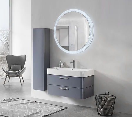 Akrilik Çerçeve Demir LED Banyo Aynası Işık 6500K 24W