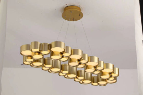 LED Akrilik Altın reçine Yaratıcı Numara Csutom Rengi 3000 - 6000K