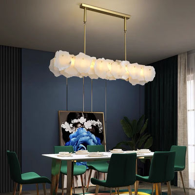 LED Modern Dikdörtgen Lüks Kolye Işık Aygıtları 15 - 20m2