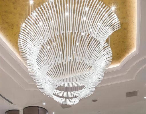 Lüks konutlar için modern akrilik şamdanı