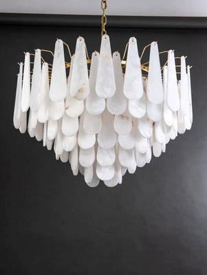 Modern minimalist alabaster şamdan oturma odası şamdanları ışık lüks villa yemek odası yatak odası dekoratif asma lamba