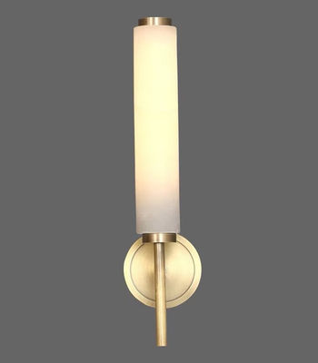 Modern Alabaster Led Duvar Lambaları Otel Oturma Odası Koridor Yatak Odası Bakır Duvar Işığı