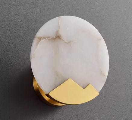 Lüks alabaster yatak odası Yatak yan duvar lambası Yaratıcı Merdiven Geçit Sanat Dekorasyonu Arkaplan LED Duvar Işığı