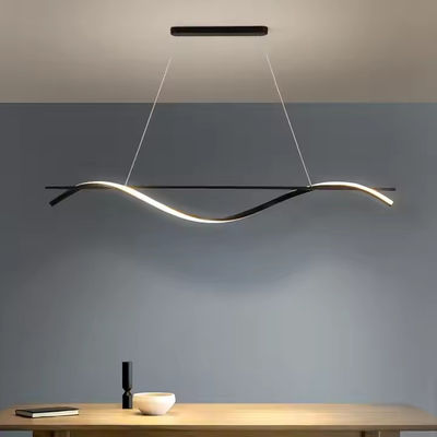 Minimalist yaratıcı kişilik modern basit ev LED masa çubuğu bir kelime uzun çubuğu