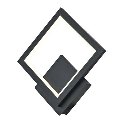 Kare modern alüminyum duvar ışığı 18w oturma odası arka plan duvar yatak odası başlık sanat duvar ışığı