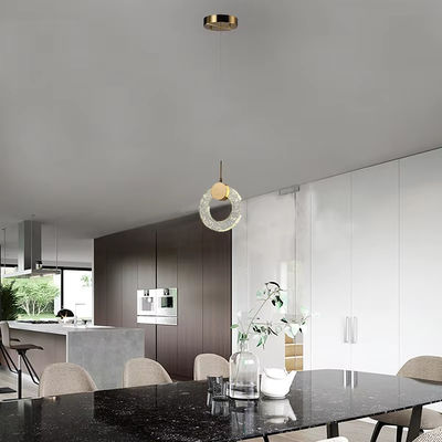 Minimalist Işık Lüks Master Yatak Odası Yatağın kenarında lamba Ağ Kırmızı Arkaplan Duvar Kristal Lamba Uzun Çizgi Bar Küçük lamba Modern Basit