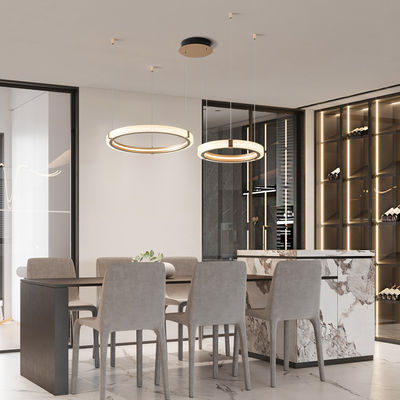 Yaratıcı İskandinav Minimalist Çifte Halka Yemek Odası Çerim Simple Modern Yuvarlak Çerim Oturma Odası Yatak Odası Ofis