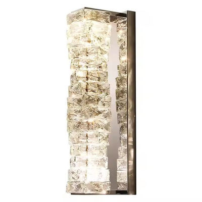 Nordik Modern Işık Lüks Kristal Duvar Lambaları Ev Işık Döşeme Altın Gösteri Salonu Otel Villa İçerideki LED Duvar Işığı