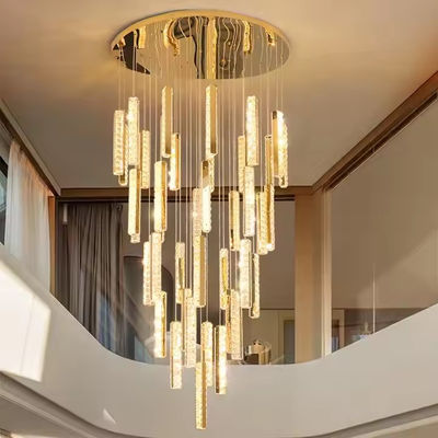 3000K-6500K Renk Sıhhatı Modern Otel Lobisi Merdiven Villa