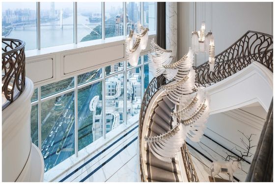 Otel Lobisi Çanakkale Melek Kanat Kanat Sanatsal Modelleme Villa Seç Boş Salon Dupleks Merdiven Lambaları