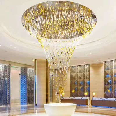 El yapımı Modern Yuvarlak Üflenmiş Cam Kolye Işığı Otel Villa Tavan Dekoru Restoranlar İçin Kolay Asılı Anahtar