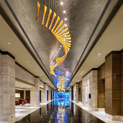 Hotel Villa Market Club Çatı ve Merdivenler İçin LED Çürük Cam Çerim