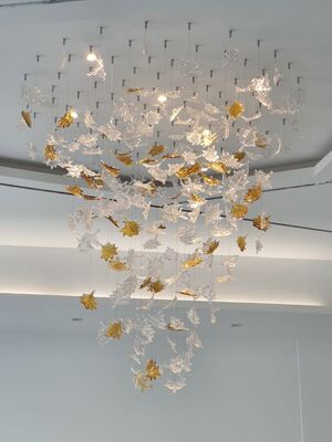 Klasik Lüks Sıcak Satış Büyük Loft Vintage Ev ve Düğün Dekoru Siyah Renk Kristal Çanakkaleler Sıcak Satış Lüks